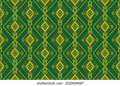 Patrón de tejido geométrico de estilo étnico nativo patrón sin soldadura azteca para tejidos de impresión decorativos 
