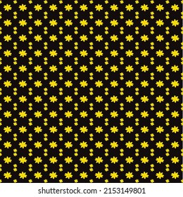 fabric pattern from geometric shapes strung together in a floral pattern on the ground