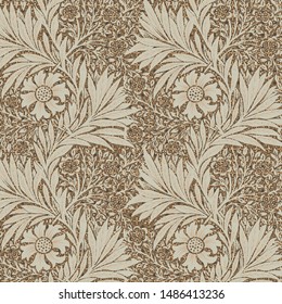 Fabric pattern with grey color - illustration