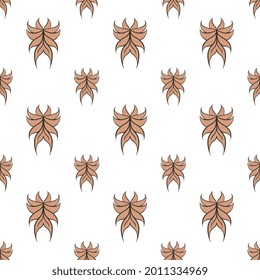 fabric pattern - hand-drawn repeat pattern illustrated on transparent background, beautiful repeat pattern for fabric, textile, web background, clothes packaging, and others.