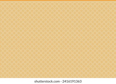 Patrón de tejido con forma de corazón sobre cuatro lados y cuadrados pequeños en él utilizado como pegatina de papel pintado con motivos de pared