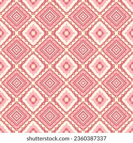 
Fabric pattern, local fabric pattern Geometric shapes, pink tones