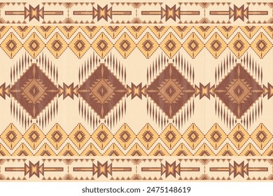 Fabric pattern native american design geometric pattern navajo , boho , american indian style 
pattern seamless vector for fabric patterns, curtains or home decorations.