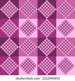 Fabric pattern on purple and pink background, clothing pattern