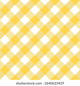 Fabric pattern,  orange and white checkered pattern, gift wrapping paper , seamless pattern 