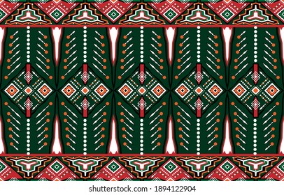 Fabric pattern patterns On blue background EP.16.Can be used to decorate clothing, textiles, carpets, advertising containers, signs or any other forms of work