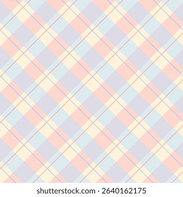 Fabric pattern, pink and blue checkered pattern, gift wrapping paper , seamless pattern 