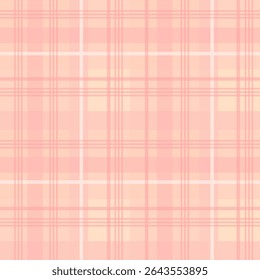 Fabric pattern, pink checkered pattern, gift wrapping paper , seamless pattern 