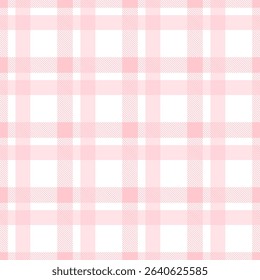 Fabric pattern,  pink and white checkered pattern, gift wrapping paper , seamless pattern 