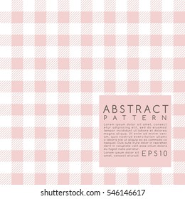 Fabric Pattern. Plaid. Vector Illustration