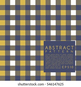 Fabric Pattern. Plaid. Vector Illustration