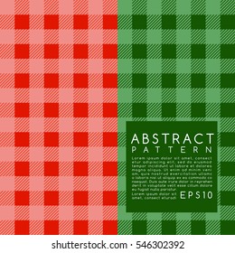 Fabric Pattern. Plaid. Vector Illustration