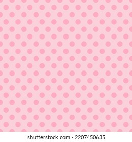 fabric pattern polka dots pink simple seamless