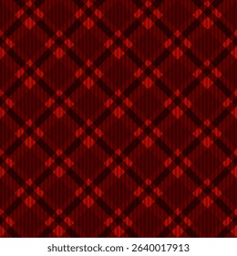 Fabric pattern, red checkered pattern, gift wrapping paper