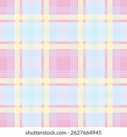 Fabric pattern, seamless pattern, gift wrapping paper, pink and blue checkered pattern