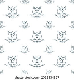 fabric pattern, simple hand-drawn outline repeat pattern, repeat pattern for textile, clothes, gift wrapper, invitation card, postcard etc, pattern swatches added to the swatch panel.