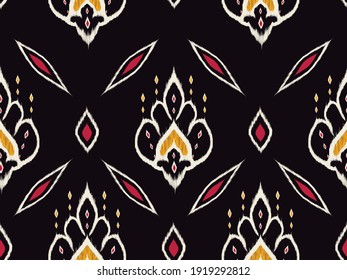Fabric pattern textile, Geometric line seamless pattern, Ethnic pattern design