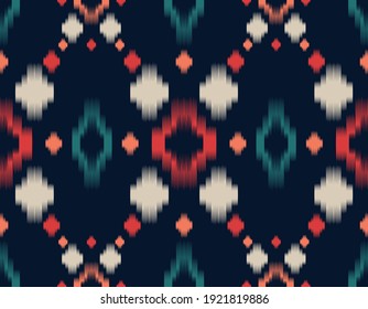 Fabric pattern textile, Geometric line seamless pattern, Ethnic pattern design