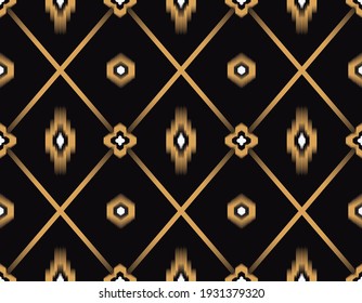  Fabric pattern textile, Geometric line seamless pattern, Ethnic pattern design
