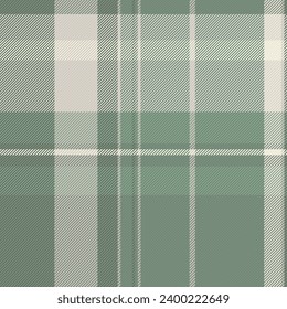 Fabric pattern textile of plaid background seamless with a vector tartan check texture in pastel and white colors.