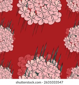 Stoffmuster Textil nahtloses Design