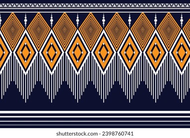 Fabric pattern that uses stacked diamonds There are straight lines going down that make the overall image of the diamond look like it hangs down like an earring