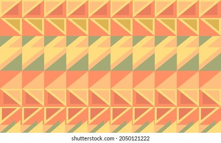 fabric pattern, vector colorful background, textile concept, clothing, geometric triangle, continuous assembly, seamless, horizontal,