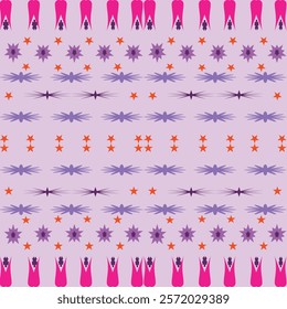 Fabric pattern vector files that can be used on fabrics to create various patterns and to enhance the beauty of clothing.