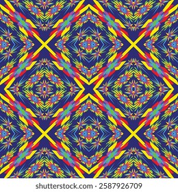 Fabric pattern vector files used to create various patterns and enhance the beauty of the clothing.