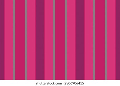 Fabric pattern vector. Lines background stripe. Texture seamless vertical textile in red and pink colors.