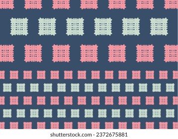 Stoffmuster. Vektor Vintage Design. Nahtlose Muster auf der Grundlage von Ornamenten. Vintage-Stil, Vektorhintergrund. Seidenhalsschal oder Taschentuch. Japanischer Stil bedruckt auf Papier, Stoff, Wände.