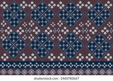 Fabric pattern work designed for a variety of uses. Created by using 
Geometric shapes as simple beautiful elements.