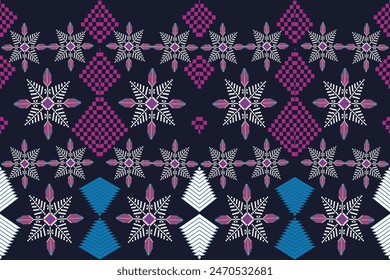 Fabric pattern work designed for a variety of uses. Created by using 
Geometric shapes as simple beautiful elements.