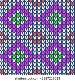 Fabric patterns from geometric shapes Arrange them in a netting pattern crochet, alternating colors.