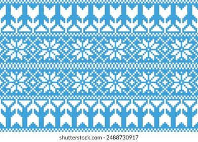fabric pixel abstract geometric pattern shape design for clothing, fabric, background, wallpaper, wrapping, batik. Knitwear, Embroidery style. Aztec geometric art ornament print.