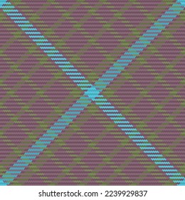 Gestreifter Hintergrund. Textile Kontrolle nahtlos. Textur Muster, Vektortartan in türkisfarbenen und grünen Farben.