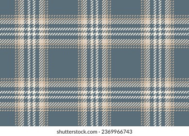 Fabric plaid textile of pattern texture seamless with a tartan check background vector in pastel and light colors.
