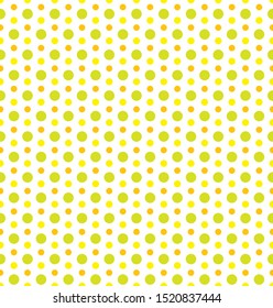 Fabric polkadot seamless pattern in epes format illustration. 