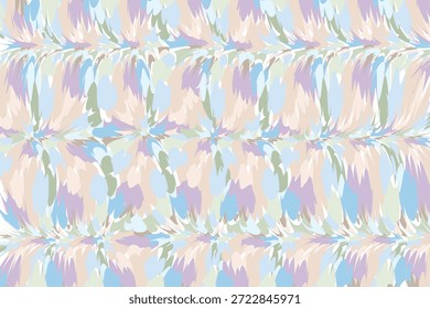 Design de padrão de impressão de tela. Ilustração de vetor de arte.