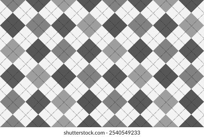 Fabric print seamless pattern geometric gray theme black white vintage retro style textile paper print packaging wrapping