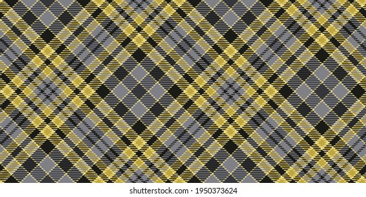 fabric repeatable diagonal texture with gold stripes on black and gray checkered background for gingham, plaid, tablecloths, shirts, tartan, clothes, dresses, bedding, blankets, costume, brocade