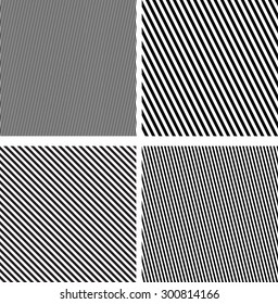 Fabric Repetitive Stripe Pattern . 