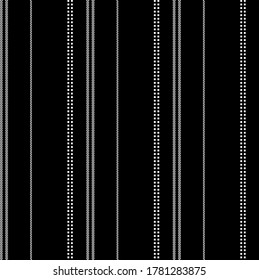 Fabric retro color style.stripe pattern with Black and white vertical parallel stripes.Vector abstract background.