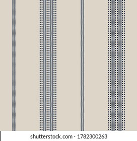 Fabric retro color style.stripe pattern with beige and retro blue colors vertical parallel stripes.Vector abstract background.