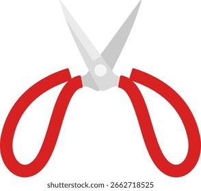 vetor de tesoura de tecido para alfaiates