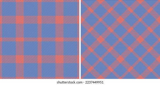 Comprobación sin fisuras del tejido. Vector de trenzado de fondo. Tartán patrón textura en conjunto.