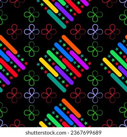 Fabric seamless pattern Design. Fabric Pattern.