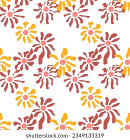 fabric seamless patterns The geometric pattern with lines. Seamless vector background. 
Modern stylish texture with monochrome trellis white backgrounds. Seamless pattern with flowers.