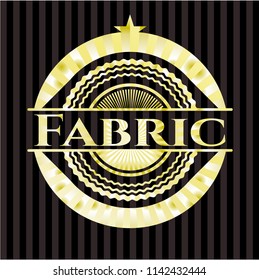 Fabric shiny badge