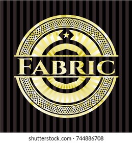 Fabric shiny badge